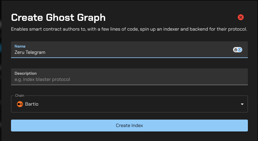 Create Ghost Graph